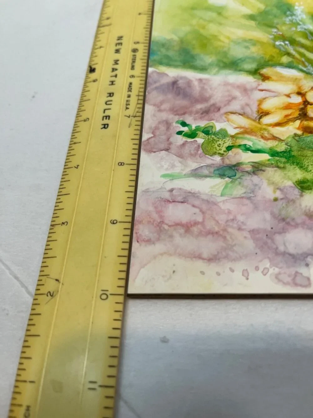 Chipmunk Watercolor Artwork On Premium Canvas Board Hand-Signed By Artist Vibran